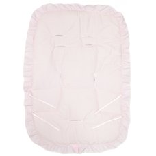 Plain Poly/Cotton Buggy Liner: Pink